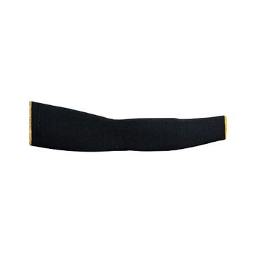 Tapered Fire and Cut-Resistant Sleeve, 2XS, 18 in lg, DuPont™ Kevlar® Fiber and Modacrylic, Black