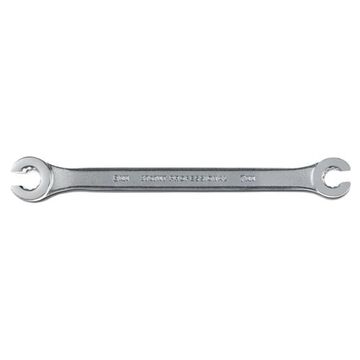 Corrosion Resistant Flare Nut Wrench, 7 x 8 mm, Double Box End, 12 Points, 5-11/16 in lg, 0 deg