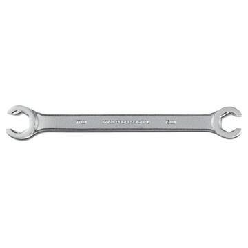 Corrosion Resistant Flare Nut Wrench, 15 x 17 mm, Double Box End, 6 Points, 7-63/64 in lg, 15 deg