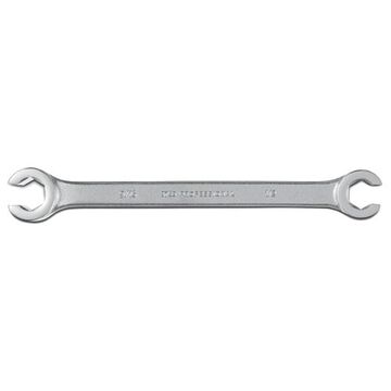 Corrosion Resistant Flare Nut Wrench, 1/2 x 9/16 in, Double Box End, 6 Points, 7-1/2 in lg, 15 deg