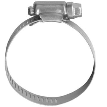 Standard Gear Clamp, 1-5/16 to 2-1/4 in, Steel Band