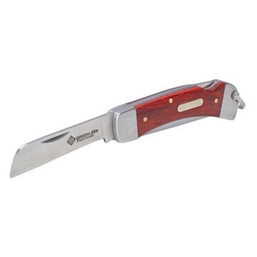 Lock-Back Folding Knife, 2.25 in Blade lg, 440C Stainless Steel Blade