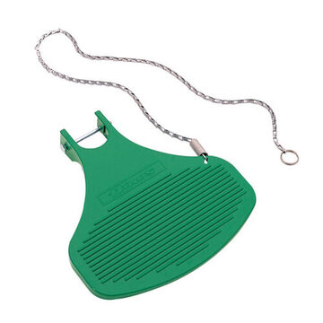 Pédale de pied, plastique, vert