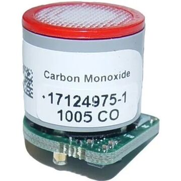 Gas Detector Sensor, Carbon Monoxide, 0 to 1500 ppm, 1 ppm, -4 to 131 deg F