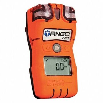 Gas Detector Single, Nitrogen Dioxide, 0 To 150 Ppm, Audible, Visual And Vibrating, Lithium Lon