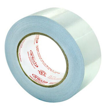 Foil Tape, 45 m lg, 72 mm wd, 50 Micron thk, Silver