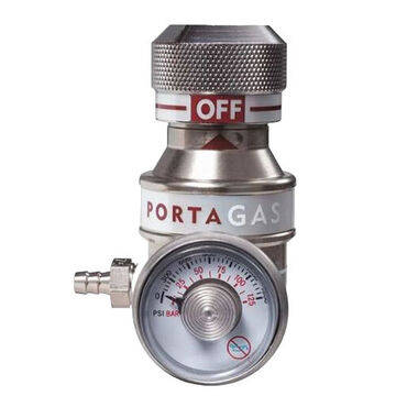 Régulateur de gaz à débit constant, 0.5 Ipm, acier inoxydable, CGA-600