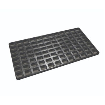 Replacement Grating Pallet, 25.25 in lg, 1.5 in wd, 50.5 in ht, High Density Polyethylene