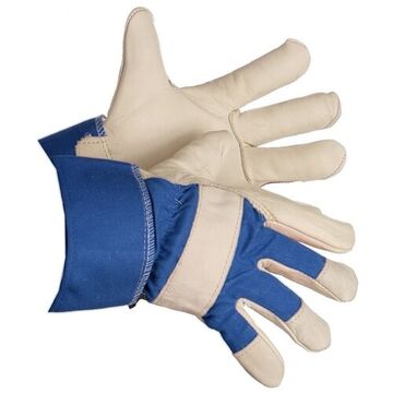 Thinsulate Lined Grain Gloves, 2X, Cowhide Grain Leather Palm