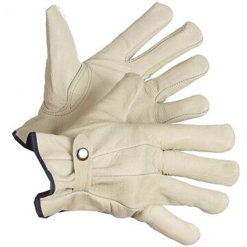 Lined Roper Gloves, Leather Palm