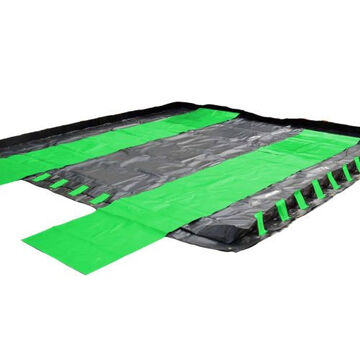 Containment Berm Ground Tarp, 167 gal, 70 ft lg, 19 ft wd