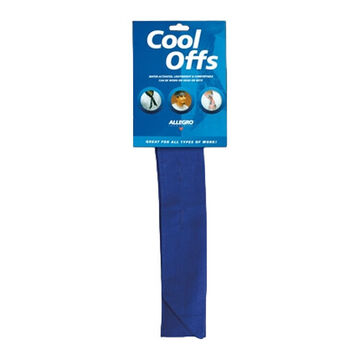 Cool Offs Headband/Necktie, 38 in, Royal Blue, Cotton, 10 to 15 min