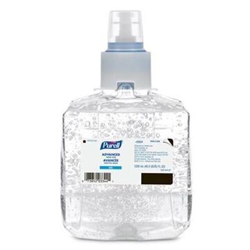 Hand Sanitizer Hand Rub, 1200 ml, Dispenser Refills, Liquid, Alcohol-like, Clear