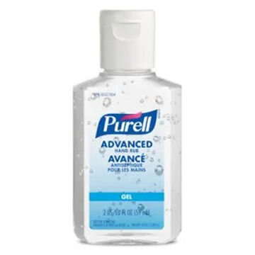 Désinfectant pour les mains avancé, 59 ml, liquide, alcool, transparent