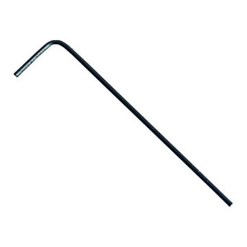 Standard Hex Key, 0.05 in Tip, Short, 1-11/16 in Arm lg, Steel Blade