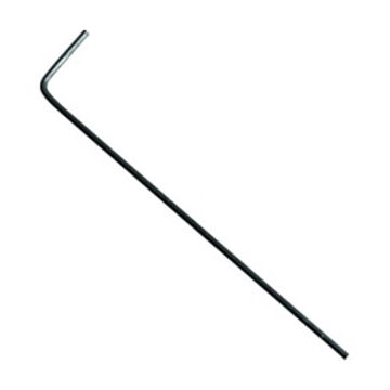 Type L Hex Key, 0.05 in Tip, Long, 2-7/8 in Arm lg, Steel Blade
