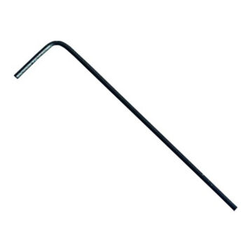 Type L Hex Key, 3 mm Tip, Short, 2-7/16 in Arm lg, Steel Blade