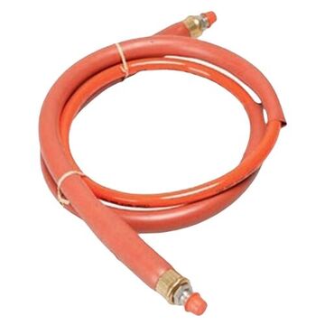 Non Conductive, High Pressure Hose Assembly, 1/4 in NPT Male x Quick-Disconnect, 10 ft lg, 10000 psi