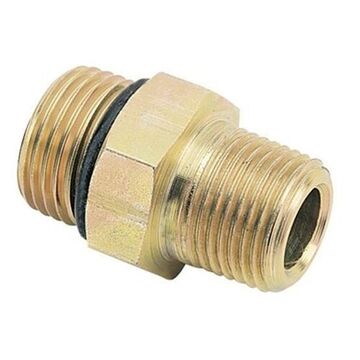 Adaptateur hydraulique, 3/4 x 3/8 pouce nominal, mâle x NPTF