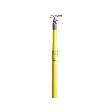 Telescoping Hot Stick, 26 in Retracted, 8 ft Extended lg, Fiberglass