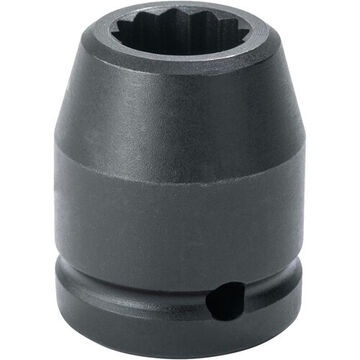 Standard Length Impact Socket, 17 mm Socket, 3/4 in Drive, 2 in lg, Alloy Steel