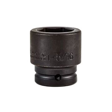 Standard Length Impact Socket, 21 mm Socket, 3/4 in Drive, 2-3/16 in lg, Alloy Steel