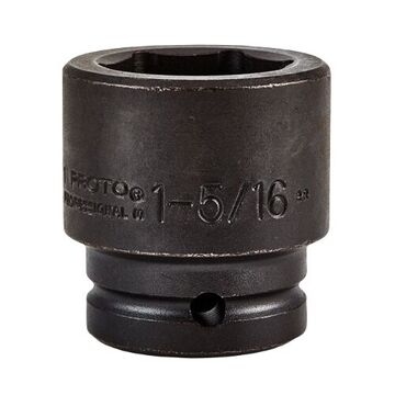 Standard Length Impact Socket, 1-5/16 in Socket, 3/4 in Drive, 2-3/16 in lg, Alloy Steel