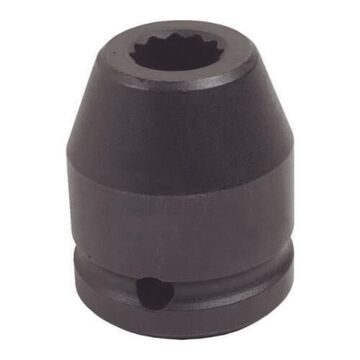 Standard Length Impact Socket, 32 mm Socket, 3/4 in Drive, 2-1/8 in lg, Alloy Steel