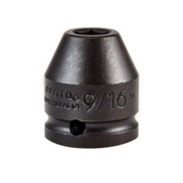 Standard Length Impact Socket, 2-1/16 in Socket, 3/4 in Drive, 3-3/32 in lg, Alloy Steel