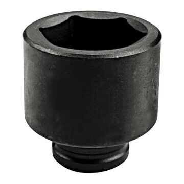 Standard Length Impact Socket, 38 mm Socket, 3/4 in Drive, 60.2 mm lg, Alloy Steel