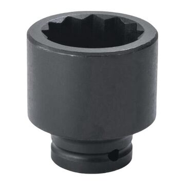 Standard Length Impact Socket, 41 mm Socket, 3/4 in Drive, 2-1/2 in lg, Alloy Steel