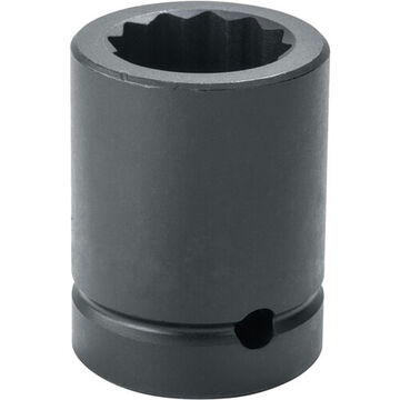 Standard Length Impact Socket, 1-1/4 in Socket, 1 in Drive, 2-11/16 in lg, Alloy Steel