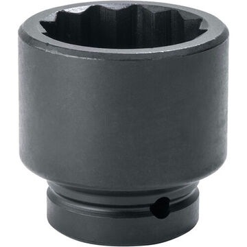 Standard Length Impact Socket, 1-5/8 in Socket, 1 in Drive, 2-11/16 in lg, Alloy Steel