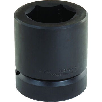 Standard Length Impact Socket, 2-1/4 in Socket, 2-1/2 in Drive, 5-3/8 in lg, Alloy Steel