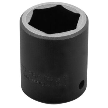 Standard Length Impact Socket, 1-1/16 in Socket, 1/2 in Drive, 1-3/4 in lg, Alloy Steel
