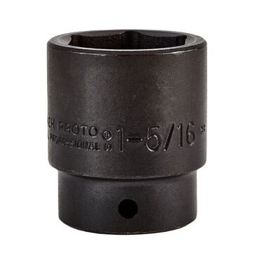 Standard Length Impact Socket, 1-5/16 in Socket, 1/2 in Drive, 2 in lg, Alloy Steel