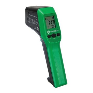 Infrared Thermometer, -76 to 1022 deg F, +/-2%, 0.1 to 1