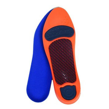 Impacto Ultra Insole, Unisex, 11-12, 1/2 in thk, Graphite Composite, Sorbothane