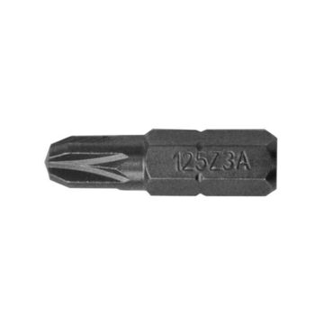 Pozi Bit Insert Bit, Pozi Drive, 1 in lg