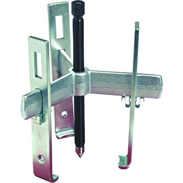 3-Way Jaw Puller Set, 3/4 x 10-1/5 in Screw, 4-11/16 in, 7-1/8 in Max Reach, 10 in Max Spread, 10 ton Capacity, 10 Pieces