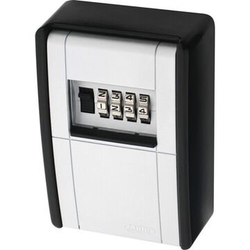 Storage Lock Key, 20 Keys, 14 Plastic Cards, 120 Mm Ht, 80 Mm Wd, 45 Mm Dp, Solid Metal Housing