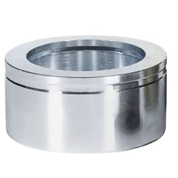 Knockout Die, Round, 1 In Conduit/pipe, 1.362 In Knockout Inner Dia, Stainless Steel, 10 Ga