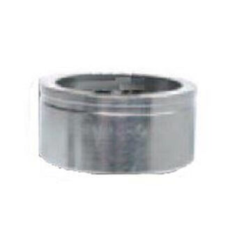 Knockout Die, Round, 1-1/4 In Conduit/pipe, 1.701 In Knockout Inner Dia, Stainless Steel, 10 Ga