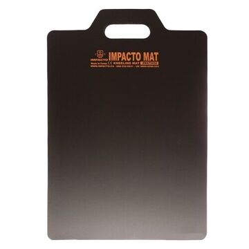 Kneeling Mat, 21 X 14 In, Black, Rubber