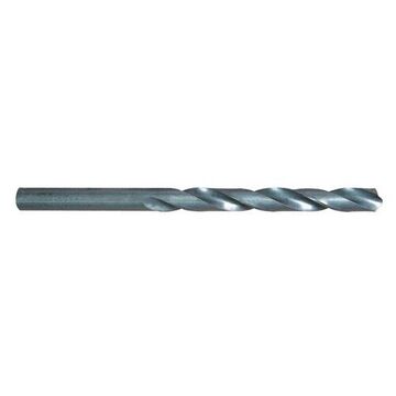 General Purpose Jobber Drill, 9/16 In Dia, 6-5/8 In Lg, High Speed Steel, Black Oxide