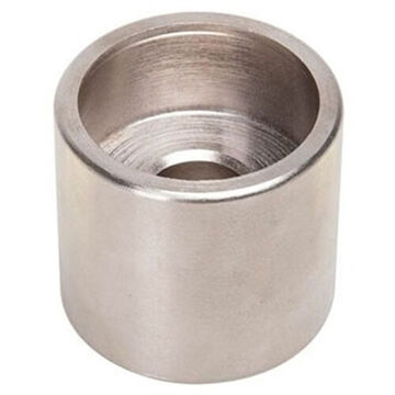 Knockout Die, Round, 1-1/4 In Conduit/pipe, 1.701 In Knockout Inner Dia, Carbon Steel, 10 Ga