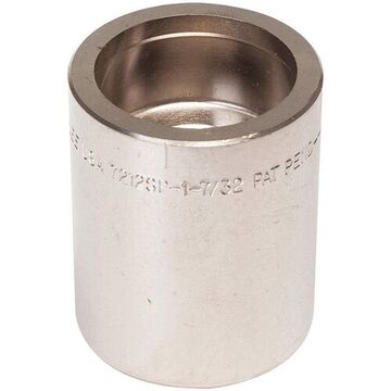 Knockout Die, Round, 1-7/32 In Conduit/pipe, 1-7/32 In Knockout Inner Dia, Carbon Steel, 10 Ga