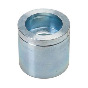 Knockout Die, Round, 1-7/32 In Conduit/pipe, 1.21 In Knockout Inner Dia, Carbon Alloy Steel, 10 Ga