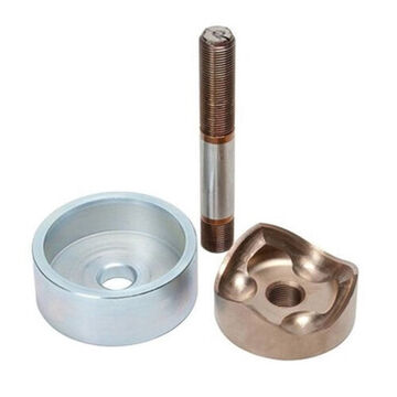 Knockout Punch Unit, 2.914 In Cutting Dia, 2-1/2 In Conduit/pipe, Stainless Steel