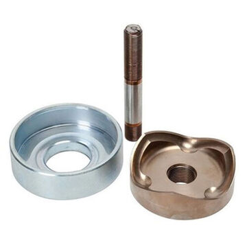 Knockout Punch Unit, 4.011 In Cutting Dia, 3-1/2 In Conduit/pipe, Stainless Steel